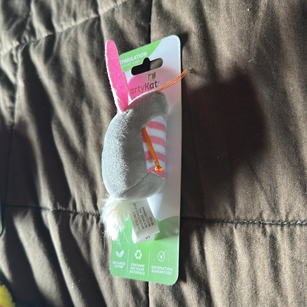 SmartyKat Bitty Bunny Catnip Cat Toy - Picture 8 of 10